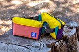 Thru Hip Pack - Coral/Teal/Yellow