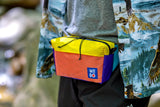 Thru Hip Pack - Coral/Teal/Yellow